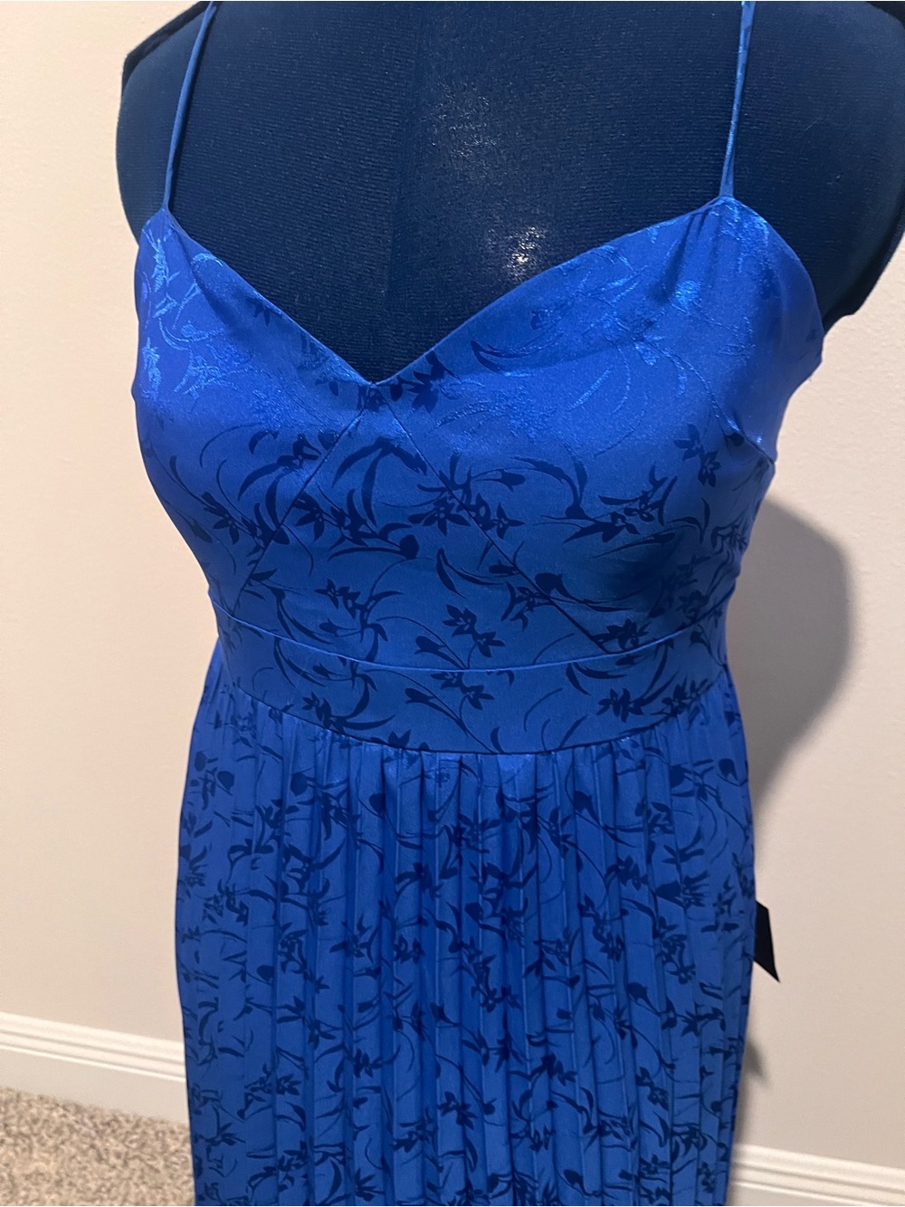 Lulu's Cobalt Blue Strappy Dress - Picture 5 of 16